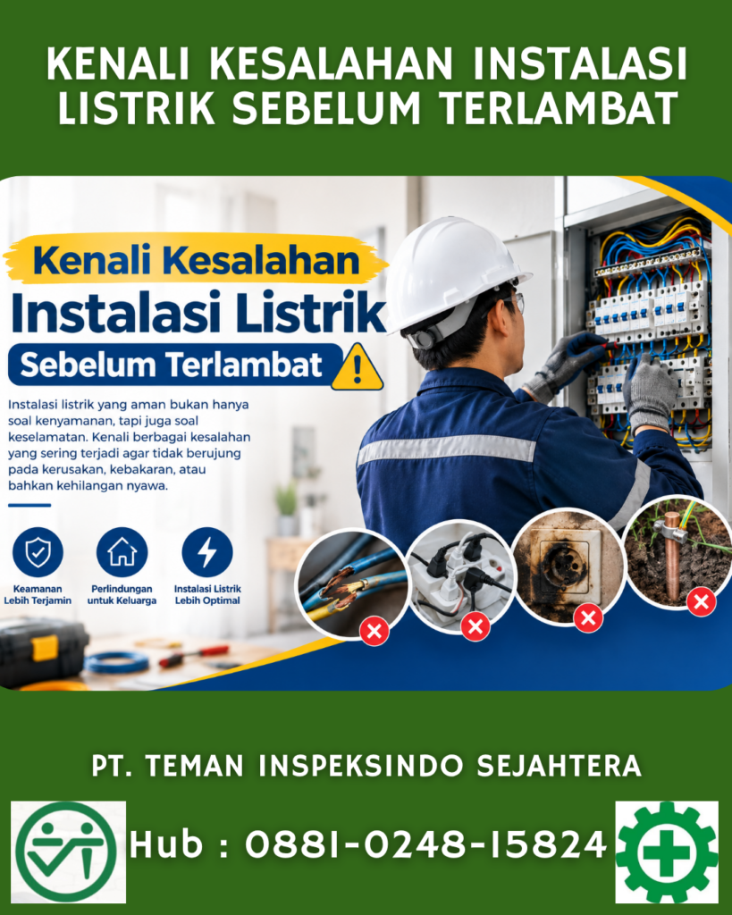 kenali kesalahan instalasi listrik sebelum terlambat